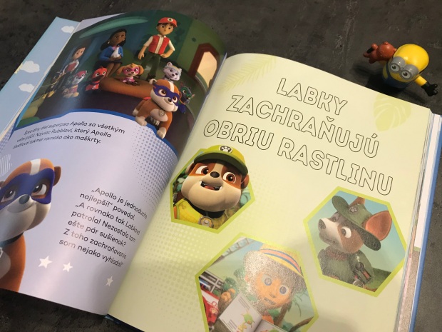 Dobrú noc labky, kniha Labková patrola