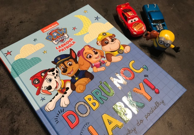 Dobrú noc labky, kniha Labková patrola