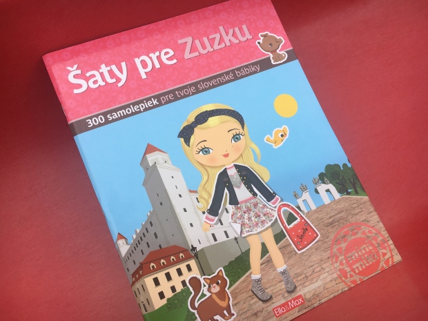 Šaty pre Zuzku kniha s nálepkami