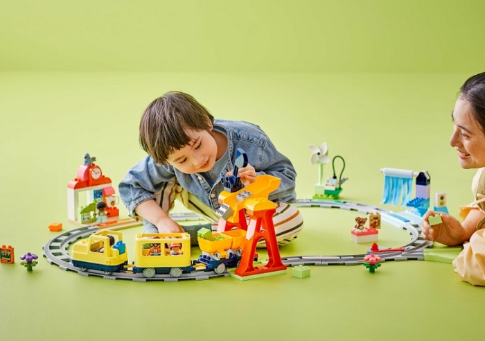 LEGO® DUPLO® 10428 Veľký interaktívny komunitný vláčik